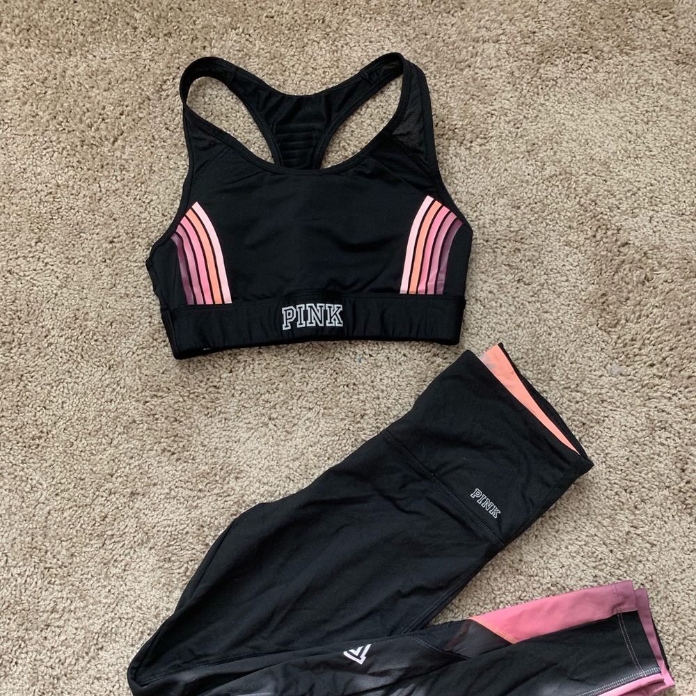 PINK workout fit⚡️